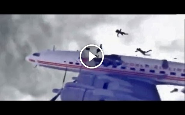 VIDEO SOCANT! Cel mai TERIFIANT accident aviatic din lume!